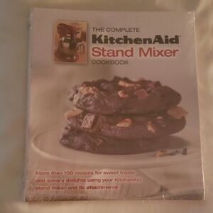 KitchenAid Stand Mixer Cookbook - Cream and Brown
